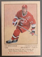 2002-03 PARKHURST RETRO MINI 99 Rod BrindAmour HURRICANES
