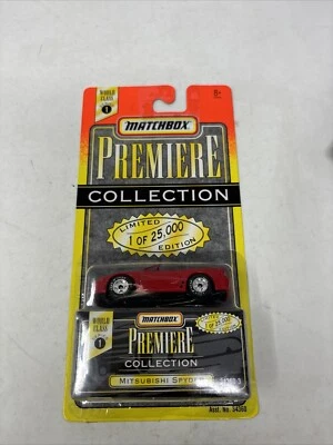 Matchbox Premiere Collection Mitsubishi Spyder World Class Series 1 LE /25000 - Image 1 of 4