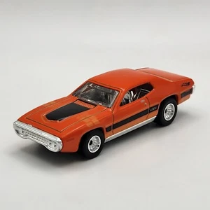 Hot Wheels Orange '71 Plymouth GTX With Real Riders Custom - Bild 1 von 16