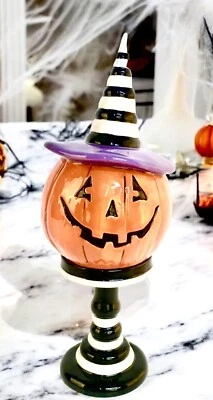 Pares de linterna Jack-O-Lantern Blue Sky Halloween con niños Mackenzie nuevos con etiquetas Foto 1 de 4