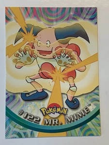 2000 Topps Pokemon #122 Mr. Mime (E) TV Animation Series 3  FREE COMBINED SHIP - Picture 1 of 2