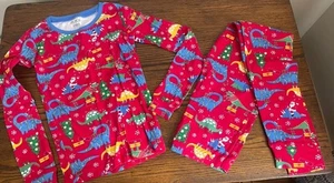 The Children’s Place 2 Sets Of Dinosaur Pajamas New Never Worn - Picture 1 of 2