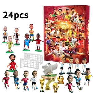 World Cup Advent Calendar Charming Sports Stars Xmas Gift Box Fans Football2024 - Picture 1 of 13