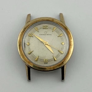 Vintage Eterna-Matic Automatic Watch Running Wristwatch - Picture 1 of 16