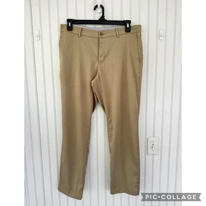 Nike Golf Pants Men’s 34x30 Beige Dri Fit Performance Lightweight *Light Stains* - Picture 1 of 22