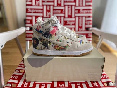 Nike SB Dunk High Supreme Rammellzee EU 40.5 - Photo 1/4