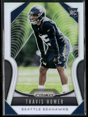 Travis Homer 2019 Prizm Silver Prizm RC #340 - Image 1 of 2