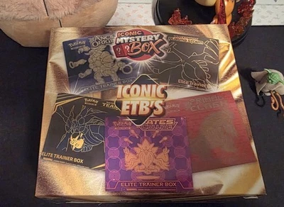 SURPRISE POKEMON-ELITE Trainer Box: 1:10 SUN&MOON ERA/ 1:20 XY/ 1:50 BLACK&WHITE - Image 1 of 4