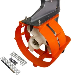 11" Propeller Safety Guard Polypropylene for 9.9 to 70 HP Outboard Motors ORANGE - Picture 1 of 9