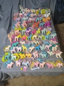 Vintage My Little Pony Lot 80er 60+ G1 Ponys + Zubehör G1 Pony Lot - Bild 1 von 13