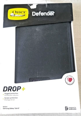 🛡️ OtterBox Defender Series Rugged Case for Samsung Galaxy Tab A7 - Black - Image 1 of 2