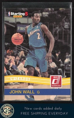 John Wall 2010 - 11 Donruss Starting 5 #JW 华盛顿奇才队 — 第 1/2 张图片
