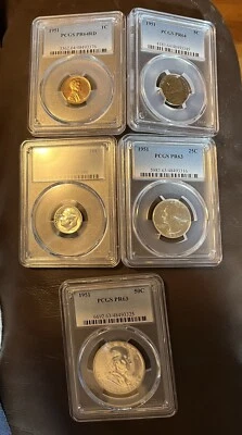 1951 PCGS CERTIFIED! Proof Set - Image 1 of 4