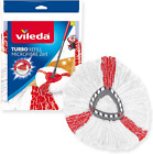 Vileda Turbo 2In1 Easywring&Clean Mop Replacement Heads, Microfiber Mop Heads wi