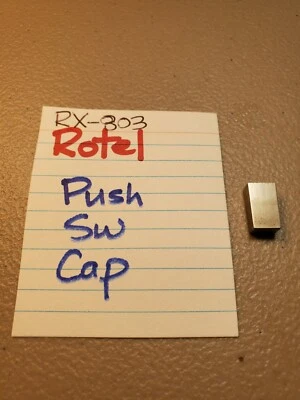 📈RECEPTOR ESTÉREO ROTEL PUSH SWITCH CAP RX-803 Foto 1 de 4