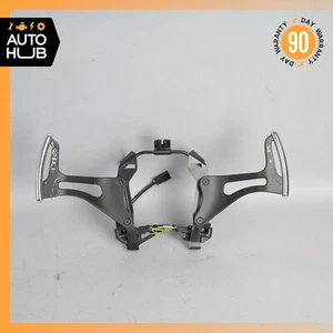 03-19 Maserati GranTurismo M145 Steering Wheel Paddle Shifters Set OEM - Picture 1 of 14