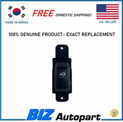 GENUINE ! POWER WINDOW SWITCH FOR 2002-2006 HYUNDAI SANTA FE OE # 93580-26100 Foto 1 de 4