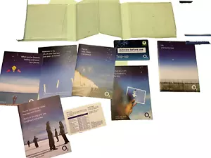O2 2005 2006 top-up card going abroad travel pack in sleeve & 9 booklets - Photo 1 sur 23