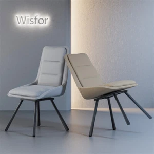 2er drehbar Esszimmerstuhl Wohnzimmerstuhl Küchenstuhl Rücklehne Stühle Leder DE - Bild 1 von 29