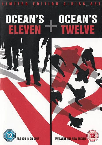 Ocean's Eleven/Ocean's Twelve DVD (2005) George Clooney, Soderbergh (DIR) cert - Image 1 of 2
