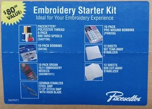 Kit de inicio de bordado SAEPKIT1 - Imagen 1 de 2
