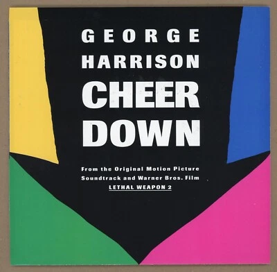 George Harrison CHEER DOWN / THAT'S WHAT IT TAKES - USA Warner 22807 7" 45 w/PS Foto 1 de 4