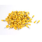 340 Pcs Yellow 4# Awg 22-16 Sv1.25-3 19A Wire Connector Insulated Fork Terminals
