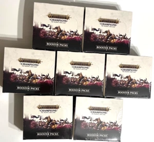 Warhammer Age of Sigmar Champions 2018 Booster Box Sealed - 24 Packs TCG - Bild 1 von 4