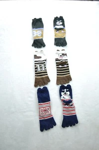3 Pairs of Girl's Toe Socks New - Picture 1 of 5