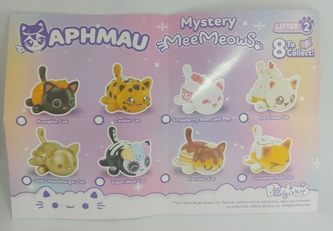 Aphmau MeeMeows Cats Surprise Figure Litter 2 Take Your Pick! Cover