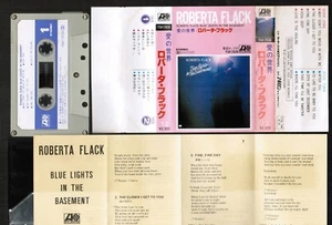 ROBERTA FLACK Blue Lights In The Basement JAPAN CASSETTE YSA1263A PS-flap intact - Picture 1 of 4