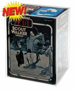 GW Acrylic Display Case - Boxed Kenner Vintage AT-ST Scout Walker (AVC-017) - Picture 1 of 6