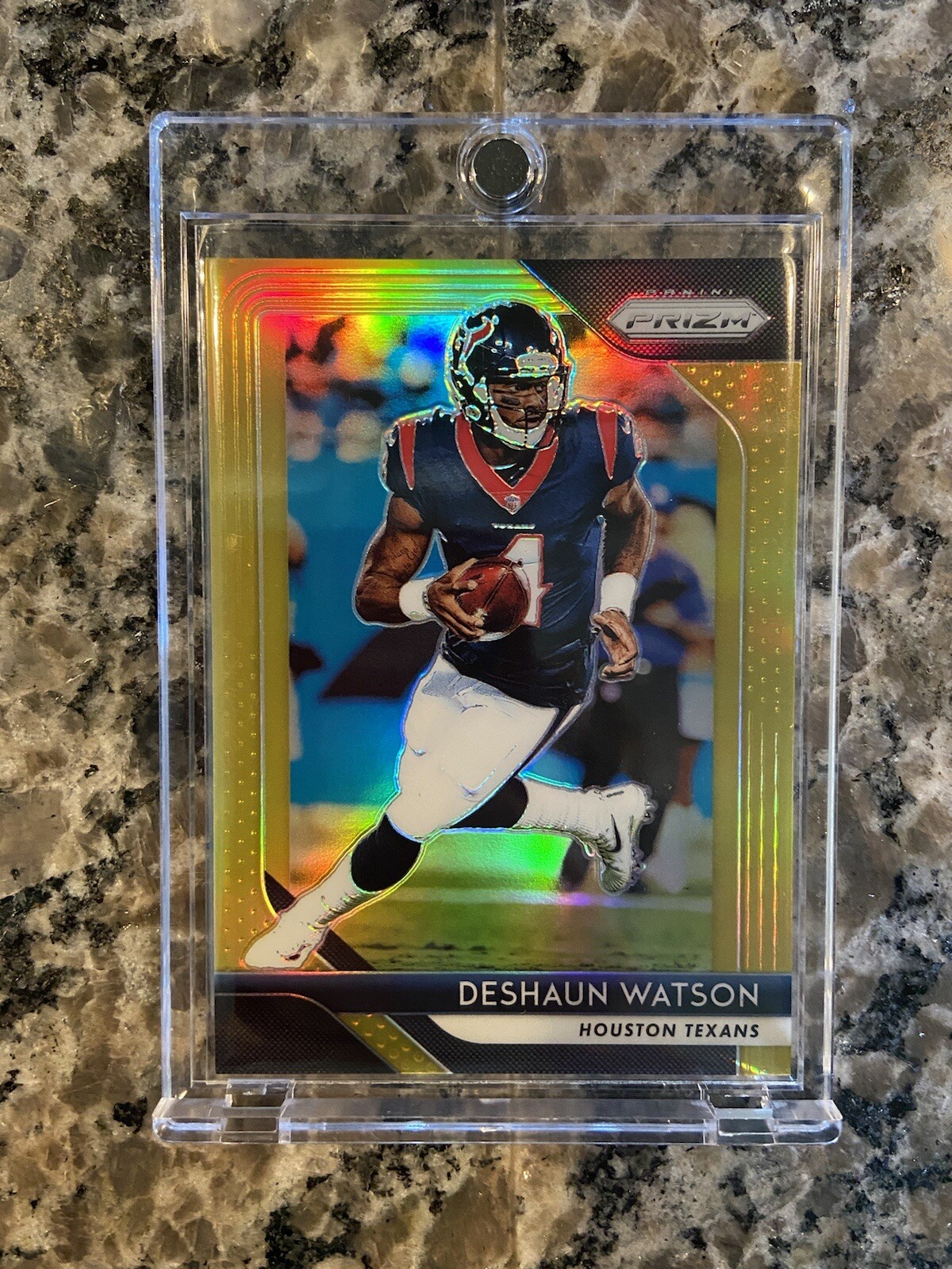 Deshaun Watson 2018 Gold Prizm /10 Houston Texans 2/10