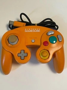nintendo gamecube Official controller Orange Spice Original OEM DOL-003 GC JP - Picture 1 of 11