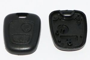 10 Stück Schalter Knopf Schlüssel Funkschlüssel System für Peugeot 106 206 207 