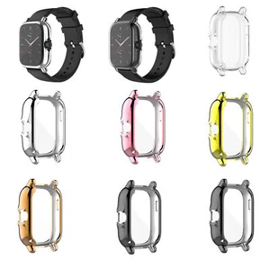 Estuche protector de reloj de poliuretano termoplástico SoFt para reloj Huami AmazFit GTS 3/GTS 2/GTS 2e - Imagen 1 de 19