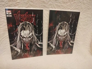 Venom #27 PEACH MOMOKO Set Trade Dress + Virgin LOT 1st CODEX  - Picture 1 of 3