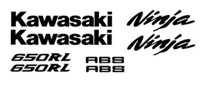 Custom Kawasaki Ninja 650RL stickers. - Picture 1 of 7