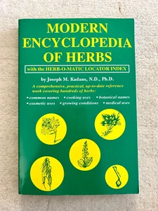 MODERN ENCYCLOPEDIA OF HERBS BY JOSEPH M KADANS WITH HERB-O-MATIC LOCATOR INDEX - Bild 1 von 3