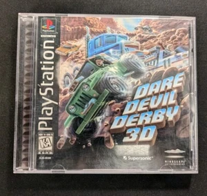 Dare Devil Derby 3D (Sony PlayStation 1, 1996) Complete | Tested - Picture 1 of 11
