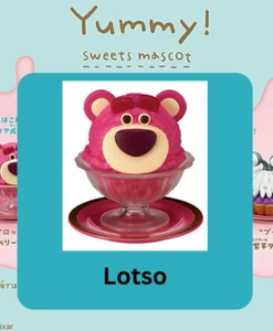 Lotso - Toy Story - Yummy! Sweets Mascot Pixar Gashapon Gacha Capsule Disney - Picture 1 of 3