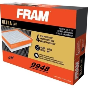 FRAM 9948 Ultra Premium Air Filter, 40k Mile Ptotection for Select GM Vehicles - Picture 1 of 6
