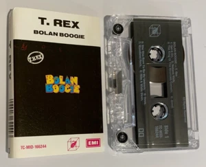 T. REX - Bolan Boogie Cassette Tape VG+ Condition 14 Tracks Marc Bolan - Picture 1 of 2
