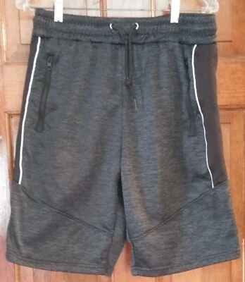 Pantalones Cortos de Vellón Company 81 Para Hombre Talla XL Poliéster Negro Cordón Cintura Elástica Foto 1 de 4