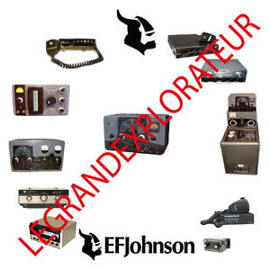 Ultimate EF Johnson Viking Radio Operation Repair Service Manual s    360 on DVD