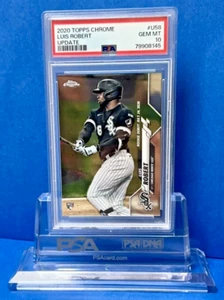 Luis Robert PSA 10 ! 2020 Topps Chrome Update Series Rookie Debut - Picture 1 of 2