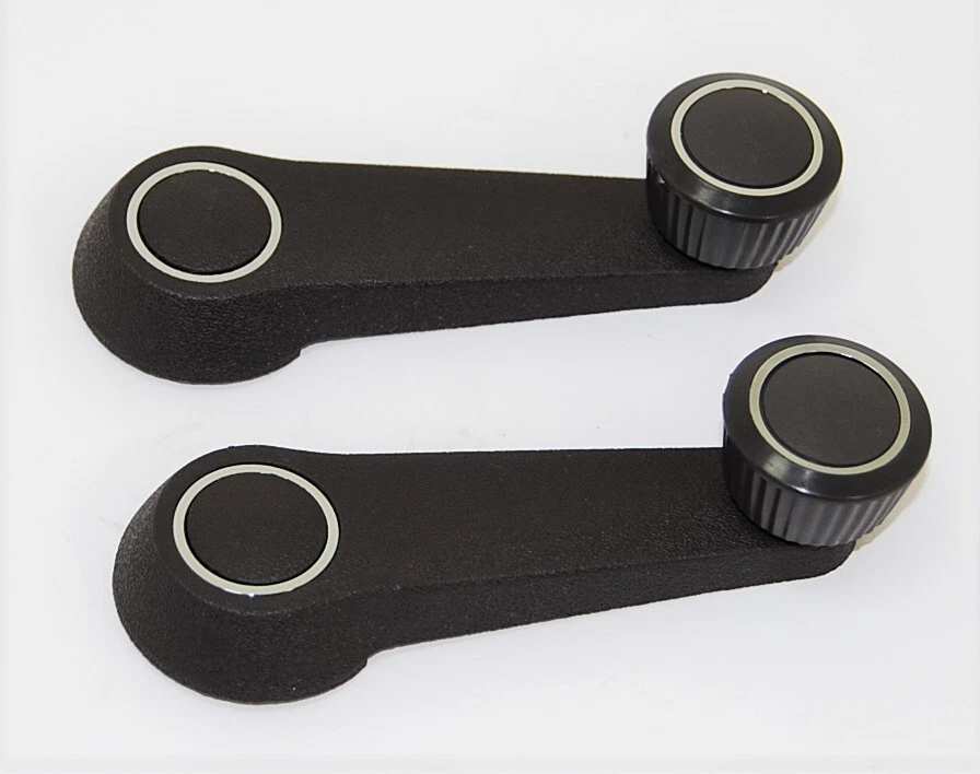 Manivela de ventana marrón con anillo cromado para Volkswagen tipo 1 bug tipo 2 bus furgoneta Foto 1 de 2