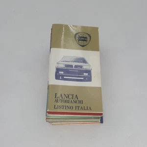 Collection Publications Strappy Lancia Y10 Delta S4 4WD Thema Dedra Yrs 1982-87 - Picture 1 of 24
