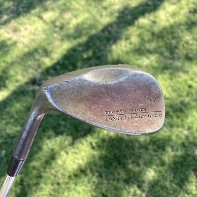 Cobra Trusty Rusty 57* Wedge LH 35 in DG Steel Shaft Stiff Flex 36" - Image 1 of 4