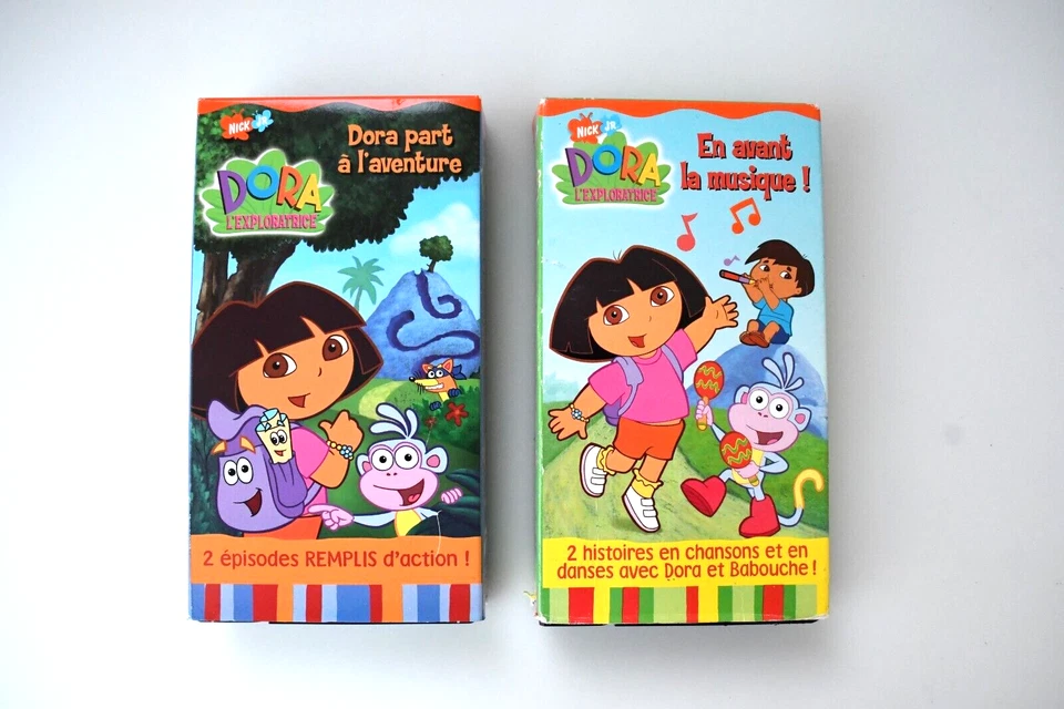Dora The Explorer VHS FRENCH 2x videos - Image 1 of 4